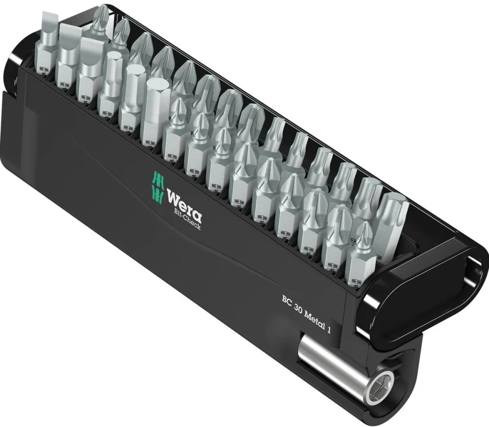 WERA Set biti bit-Check 30 Metal 1, 30 piese