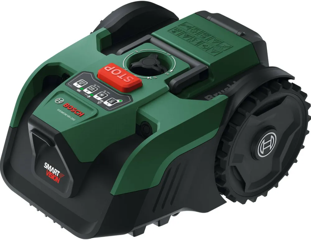 BOSCH Powertools VISIMOW18V-200, 18Volt (green/black, 1x Li-Ion battery 5.0Ah, 1x replacement blade, POWER FOR ALL ALLIANCE)