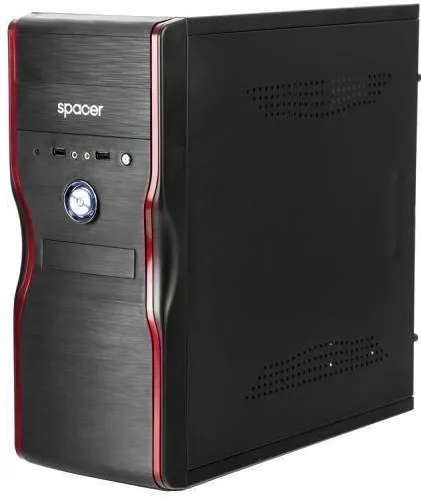 Carcasa PC Spacer New Mercury 250W Black