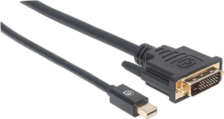 Cablu MANHATTAN Mini-DisplayPort 1,2a -> DVI-D(24+1) 1,8m