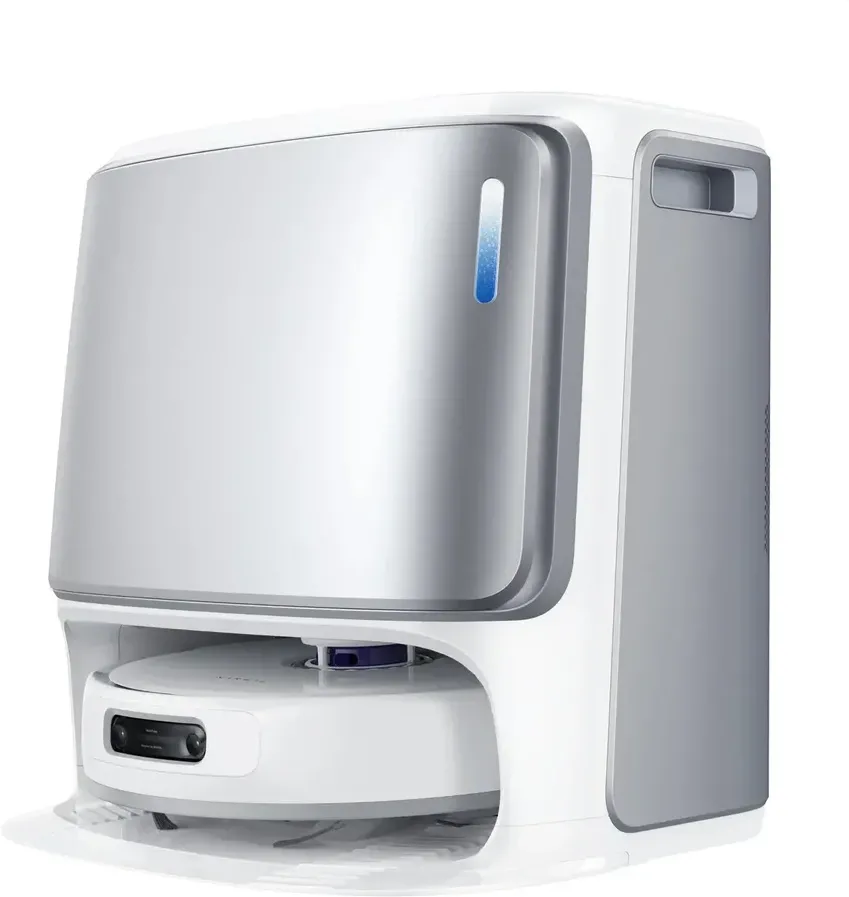 NARWAL Freo Z10 Ultra, Autonomie 210 minute, 18.000 Pa Asistent vocal, Control prin aplicatie (Argintiu)