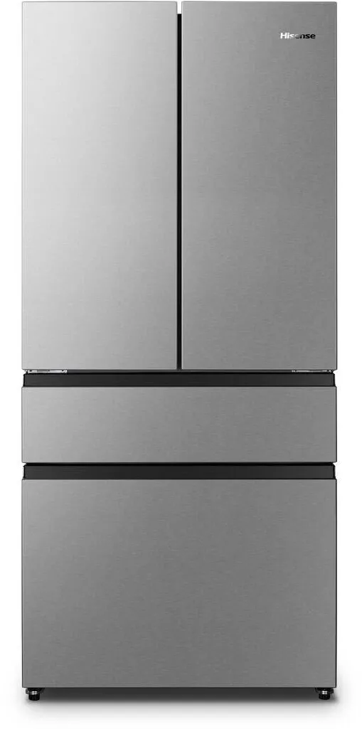 Hisense Side by side RF540N4SBI2, 480L, Clasa E, inox, 120x120x25mm