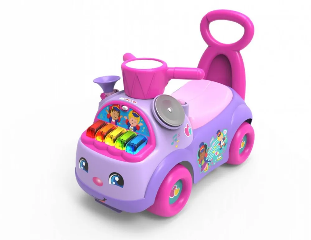 Jucarie Exterior Pulio Ride On Fisher Price Musical Parade violet
