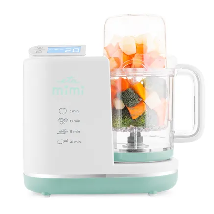 Aparat multifunctional de gatit la abur si mixer ETA ETA430690000 MIMI 700 W 0.9 L alb/verde