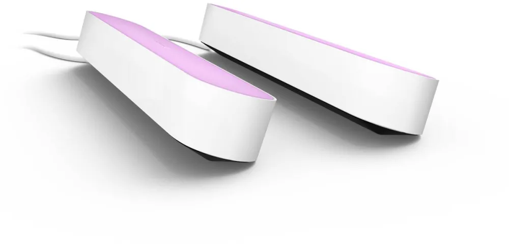 Philips Hue Play WCA Lightbar Base, Twin pack, White