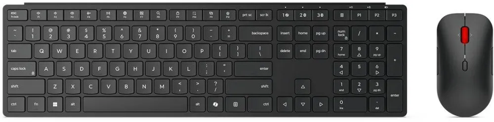 Kit Periferice Lenovo Wireless Multi-Mode Pro Combo Keyboard and Mouse 6000-US Euro