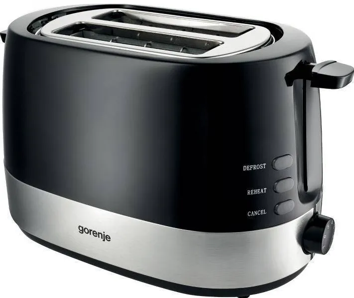 GORENJE Prajitor de paine T850BK 7 nivele 2 felii 850W Negru