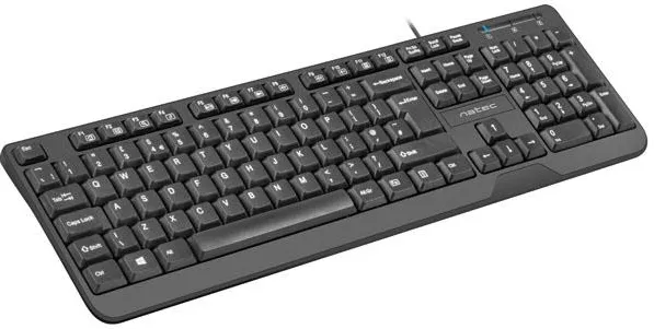 Tastatura Natec Trout Slim Black