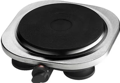 Plita Adler electrica CR 6510, 1 arzator, 1500 W,185mm,Inox
