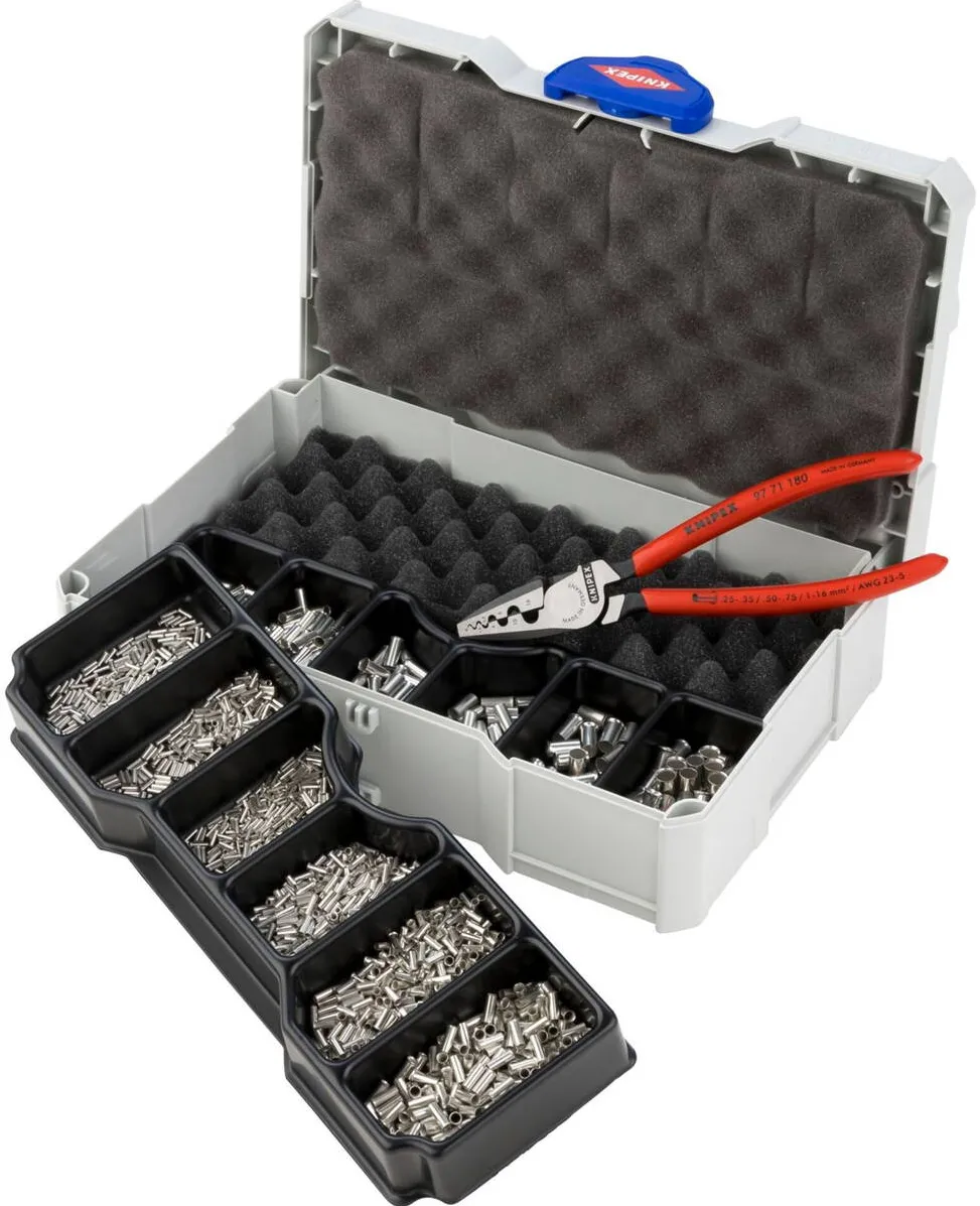 KNIPEX Cripmp Assortment for wire ferrules 97 90 05