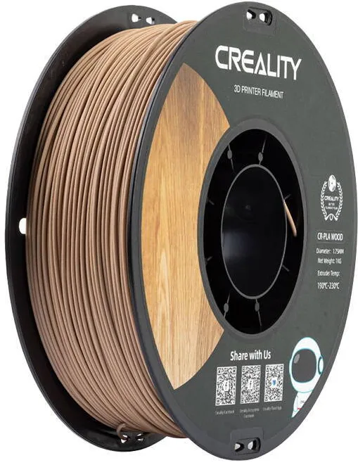 Filament CREALITY CR-PLA Wood Filament (pin alb)