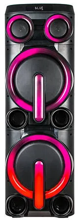 Ibiza Sound BOXA PORTABILA 2X10" BLUETOOTH/AUX/USB + MIC WIRELESS UHF