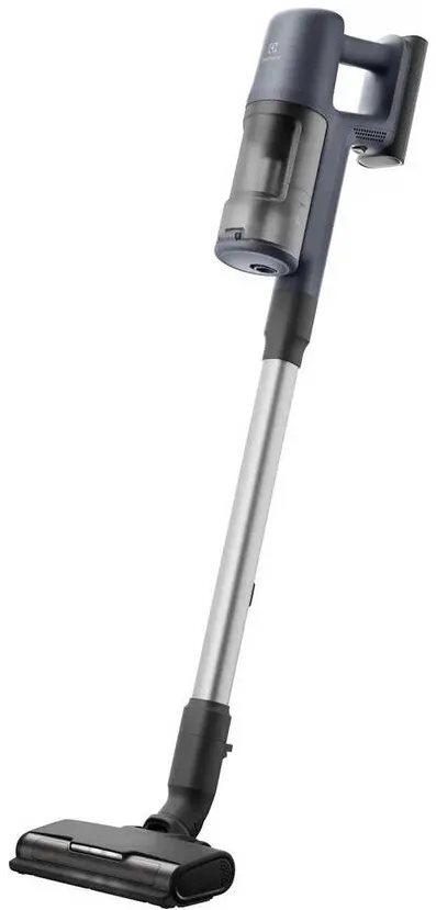 Aspirator ELECTROLUX Aspirator vertical Electrolux Seria 600 EP61H21WET, 21,6V, 2500 mAh, recipient praf 0,5l, tub inox, perie PowerPro multisuprafete cu LED, Perie PowerPro MOP cu 4 lavete rotative incluse, 79 dB, autonomie max 50 minute, albastru denim