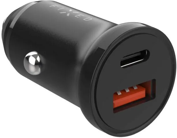 Fixed FIXED USB-C/USB Car Charger 20W, Black