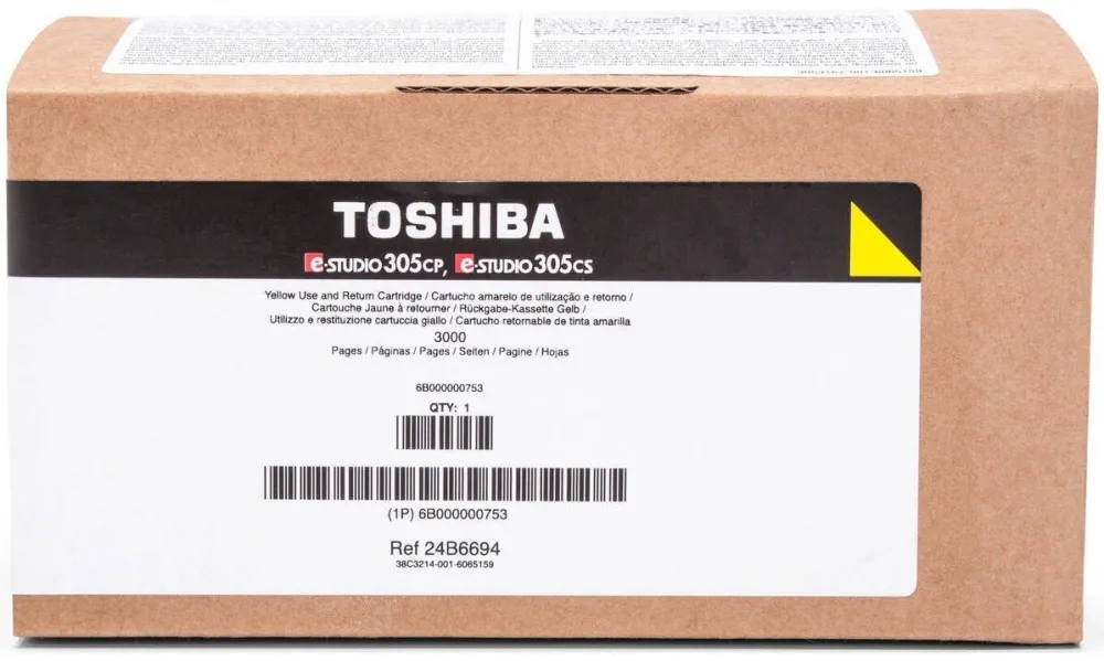 Toner imprimanta Toshiba Toner Toshiba Yellow T-305PY-R