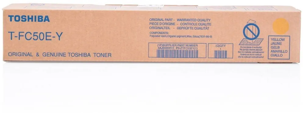 Toner imprimanta Toshiba Toner Toshiba T-FC50E-Y Original Yellow, OEM, 33600 pagini