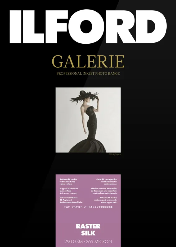 Hartie Foto Ilford ILFORD Galerie Raster Silk 290g 13x18cm 100 Sheets