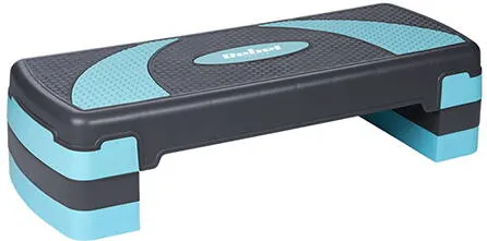Stepper aerobic Rebel Active 3 niveluri gri albastru