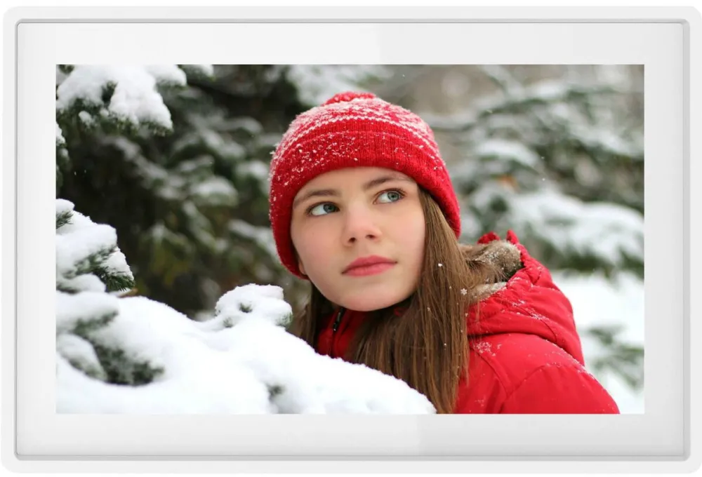 Rama foto DENVER Digitala Frameo PFF-1021 white 25,4cm (10,1 ) 16GB