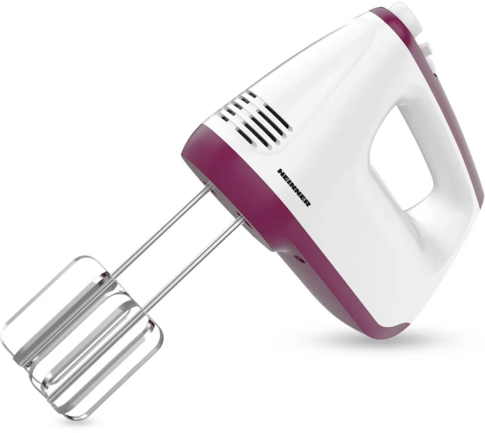 HEINNER Mixer de mana HM-400BG, 400W, Alb/Burgundy
