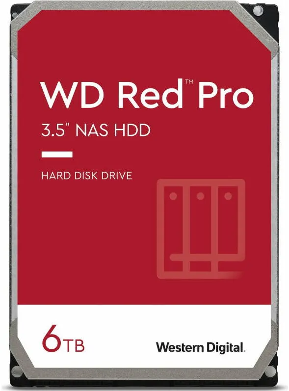 Hard Disk WD Red Pro 6TB SATA-III 7200RPM 256MB