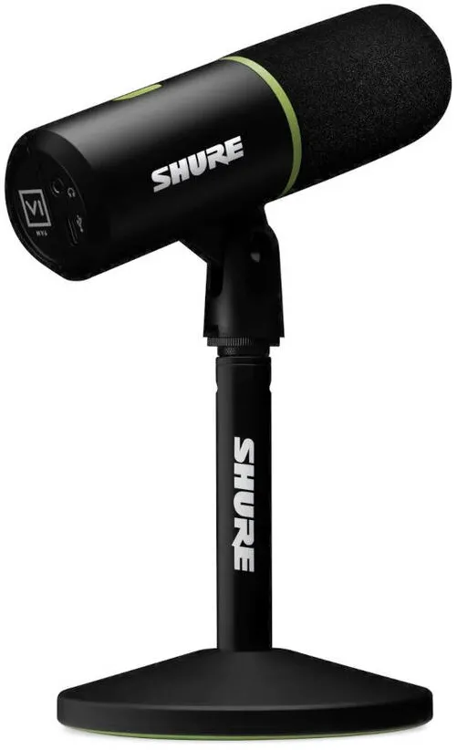 Microfon Shure Shure MV6 - USB-C cardioid dynamic microphone for gamers and streamers