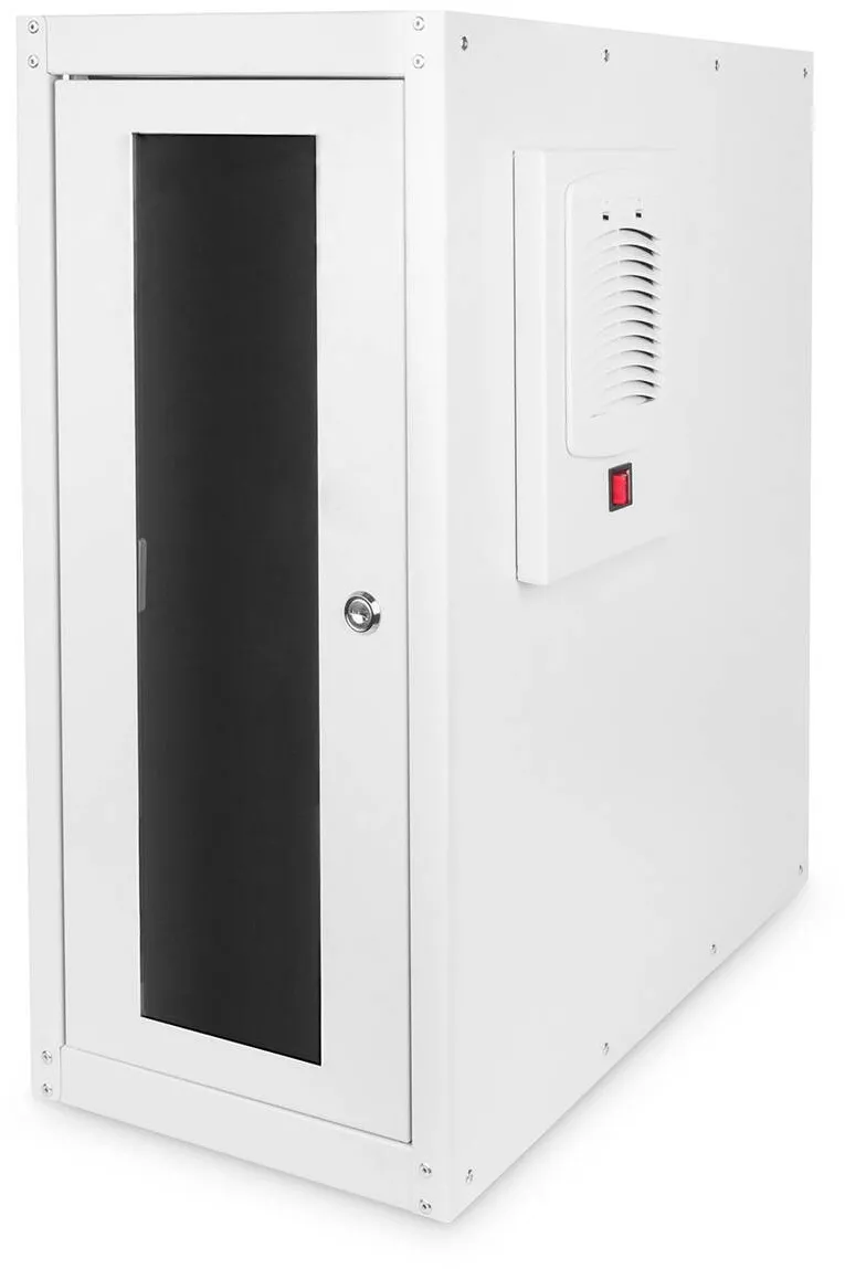 Digitus Carcasa computer Digitus DN-CC 9002, cu ventilator filtrant, gri deschis