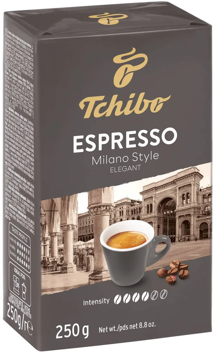 Tchibo Cafea macinata, Tchibo Espresso Milano Style, 250 g
