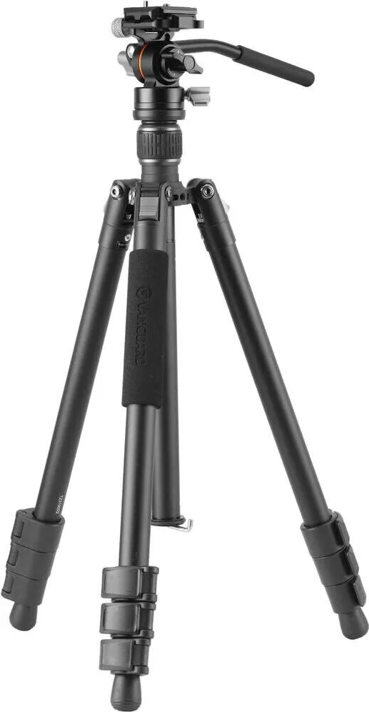 VANGUARD Trepied foto VESTA GO 264AV12, Aluminiu, cap contrabalansat, 5kg, Negru
