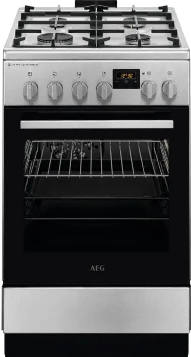 Aragaz mixt AEG CKB56490BM 4 arzatoare 58 L