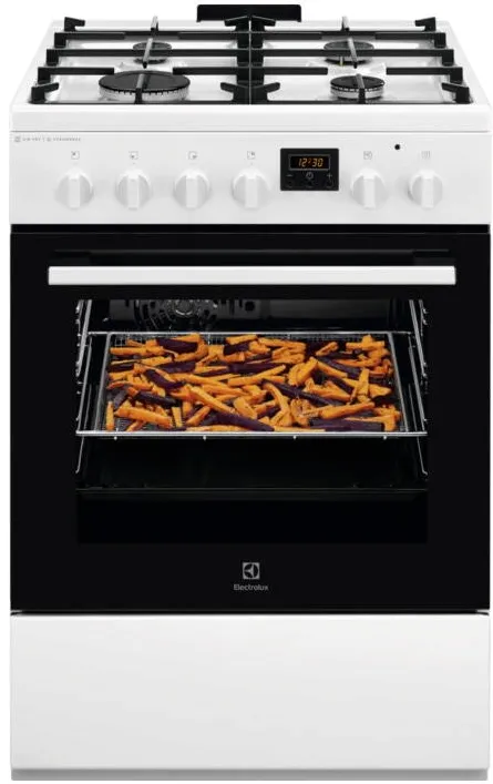 Aragaz mixt ELECTROLUX LKK664220W 4 arzatoare 60 cm