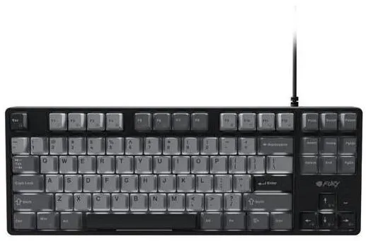 Tastatura Fury Tastatura mecanica pentru gaming Fury Kanabo K2, iluminare alba, 25 moduri, 2x switch-uri de rezerva, design compact TKL