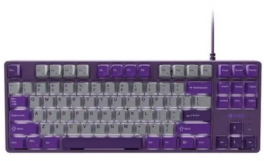 Tastatura Fury Tastatura mecanica pentru gaming Fury Kanabo K2, iluminare alba, 25 moduri, 2x switch-uri de rezerva, USB, TKL
