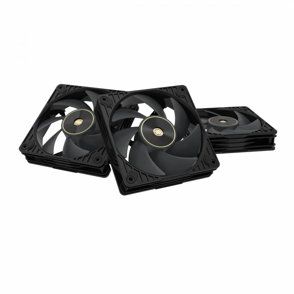 Asus Set 3 ventilatoare ASUS PROART PF120 PWM, 120x120x28 mm, Negru