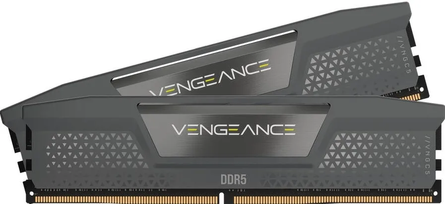 Memorie RAM Corsair VENGEANCE DDR5, 16GB, KIT 2x8GB, 6000MT/s, C36, 1.35V, XMP&EXPO, Gri