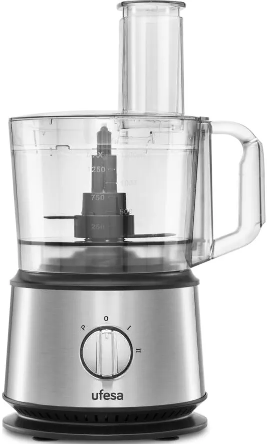 Ufesa Robot de Bucatarie UFESA Quick Slicer, 200W, 5 Conuri de Taiere, Inox/Negru