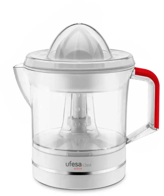 Ufesa Storcator de Fructe si Legume UFESA Zest Activa, 600W, 2 Viteze, Recipient Pulpa 0.7l