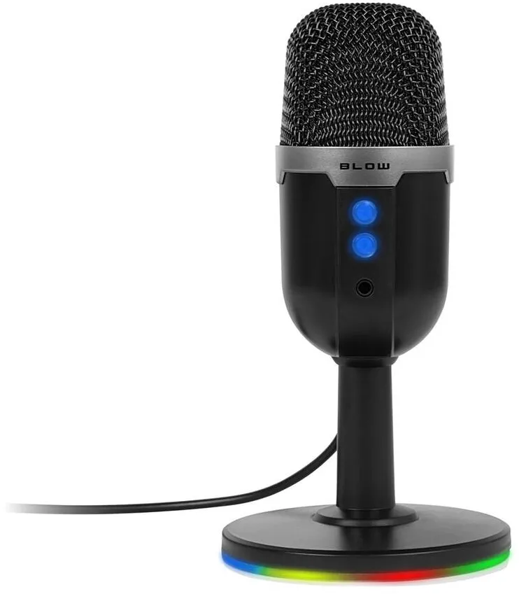 Microfon Blow Studio microphone with BLOW LED stand
