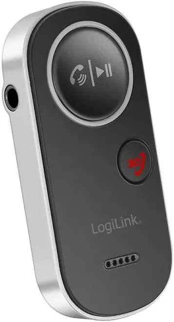 Accesoriu Retea Logilink Receiver audio Logilink, conec prin Jack 3.5mm, dist max 10m, BT v5.4, ac. 150mAh, card microSD, negru
