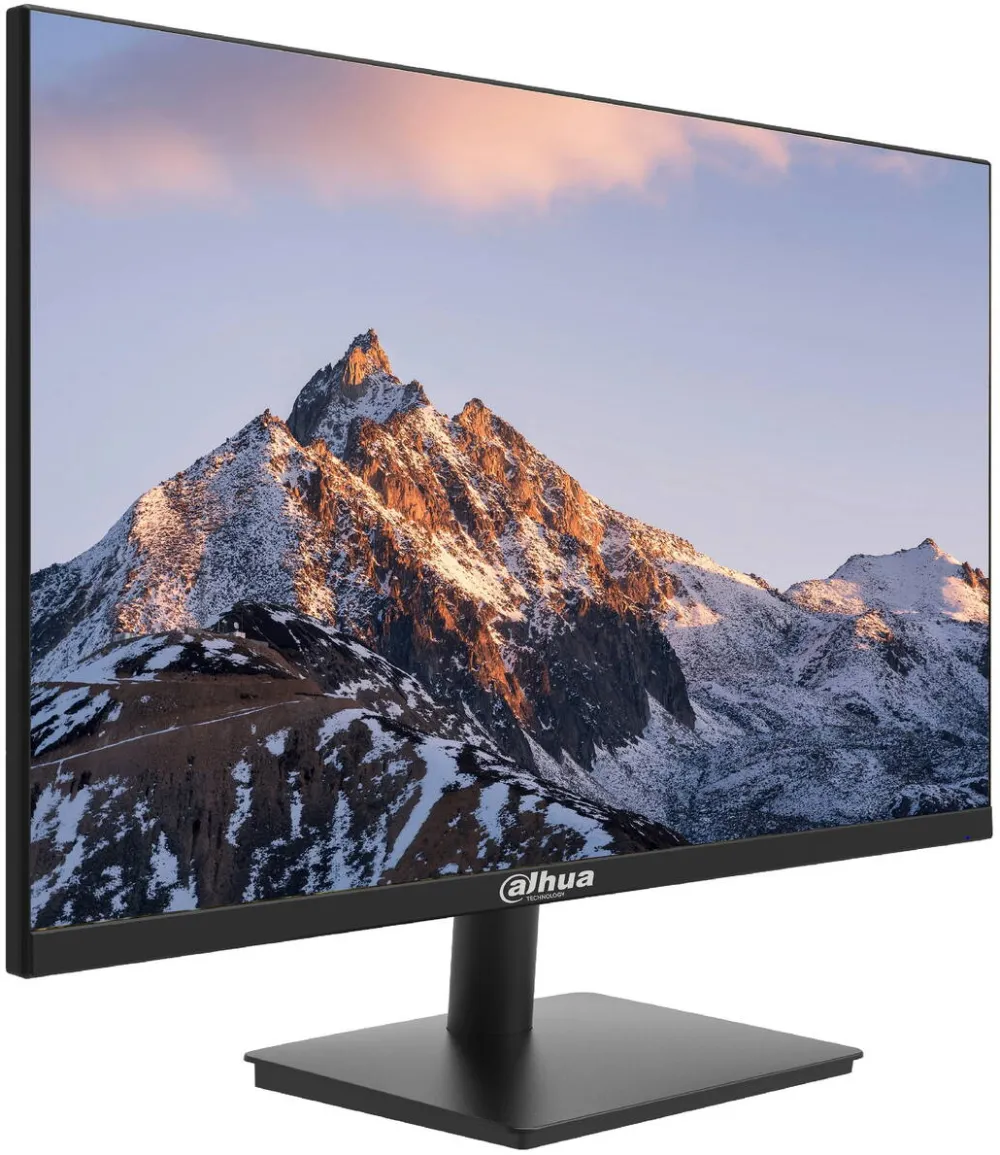 Monitor DAHUA Monitor LED Dahua LM27-A221Y, 27", FHD (1920x1080), IPS, 120Hz, OC 144Hz, MPRT 1 ms, Flicker-free Technology, HDMI, VGA, Vesa 100x100mm, Negru