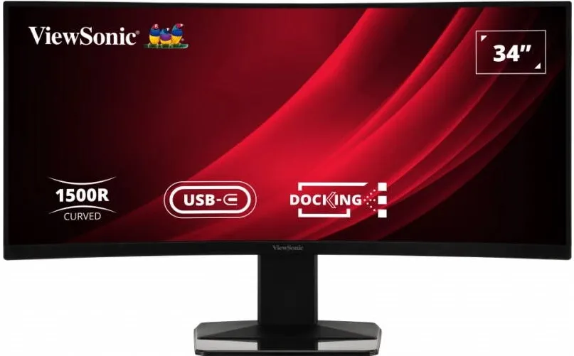 Monitor VIEWSONIC Monitor LED ViewSonic 34" VG3419C, UWQHD, DOCKING, Type-C, Display Port, HDMI, KVM, Vesa, Negru