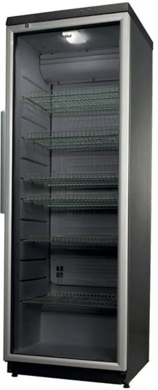 WHIRLPOOL Vitrina frigorifica profesionala Whirlpool ADN 201/1S, 320l, Clasa D, Dezghetare automata, Usa reversibila, H 173 cm, Antracit