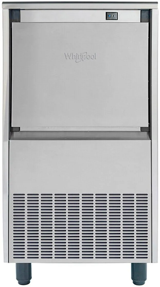 WHIRLPOOL Masina de facut gheata profesionala AND 112, Capacitate 47kg /24H, Tehnologie Spray, Inox