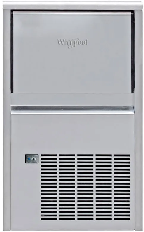 WHIRLPOOL Masini de facut gheata AND 108, Capacitate 25 kg/24 h, Tehnologie spray, Capacitate 6 kg, Inox