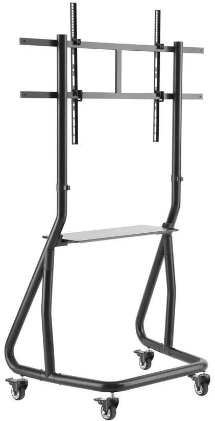 Suport TV / Monitor EQUIP Suport TV cu roti, EQUIP, Aluminiu/Plastic/Inox, 60" - 105", 400x400mm - 1000x600mm, Negru
