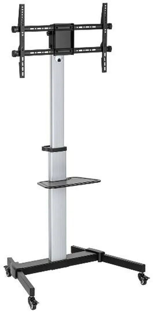 Suport TV / Monitor EQUIP Suport de tavan pentru videoproiectoare Equip, argintiu, ajustabil, rotativ, 86"37"