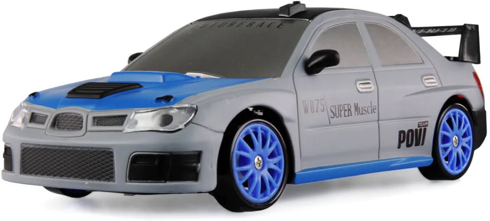 Masina AMEWI Masinuta RC Drift Sport Car 1:24, 4WD, LED, gri
