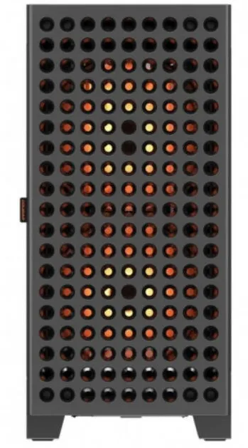 Carcasa PC Cougar Airface Eco RGB, Middle Tower, Negru