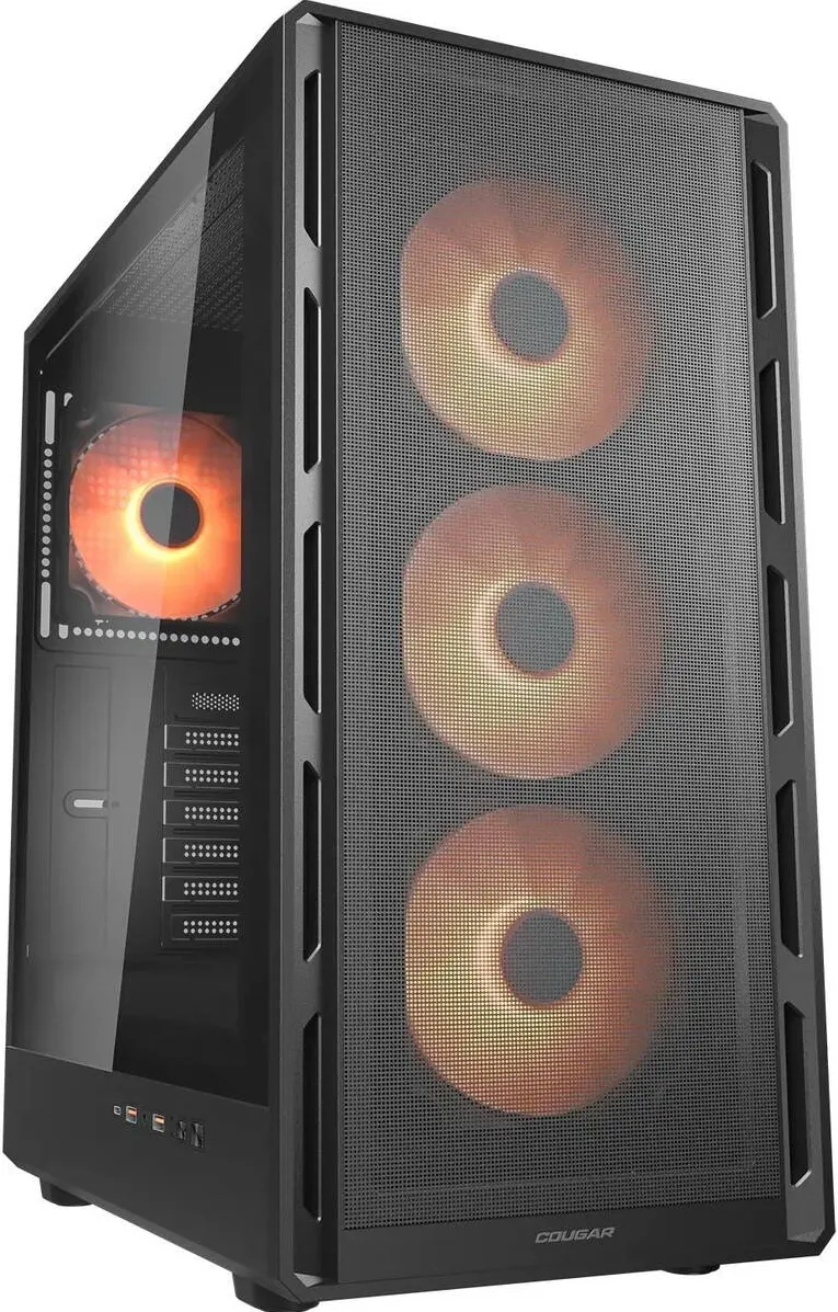 Carcasa PC Cougar AIRFACE PURE PRO, Negru, Middle Tower