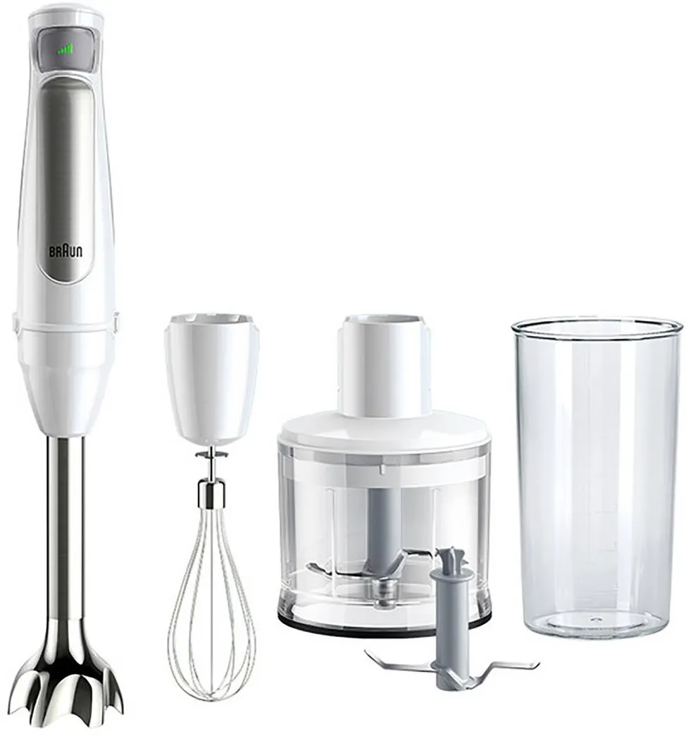 BRAUN Blender vertical "MultiQuick 7", 1000W, Alb - Braun